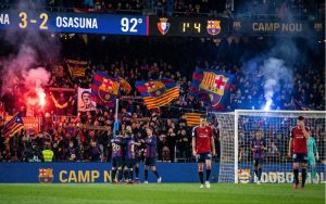 تفاصيل مباراة برشلونة ضد أوساسونا السبت Barcelona vs Osasuna